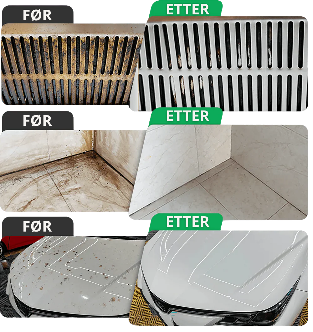 KvikkSteam™ Scandinavian Steam Cleaning Technology