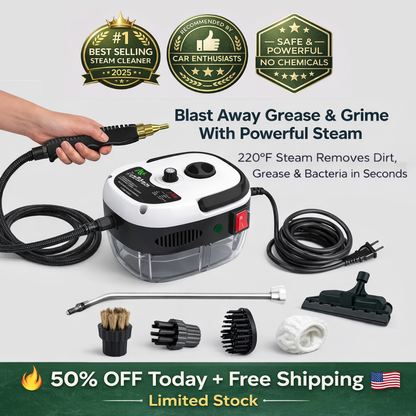 KvikkSteam™ — Powerful Steam Cleaning
